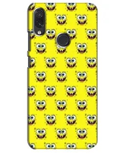 Чехол для Samsung Galaxy M10s с картинкой «Паттерн Губка Боб»