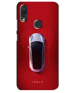 Чохол для Samsung Galaxy M10s з картинкою «Tesla Top View»
