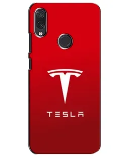 Чохол для Samsung Galaxy M10s з картинкою «Tesla Red Classic»