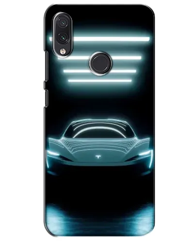 Чехол для Samsung Galaxy M10s с картинкой «Tesla в неоне» Чехол для Samsung Galaxy M10s с картинкой «Tesla в неоне»