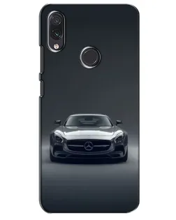 Чехол для Samsung Galaxy M10s с картинкой «Mercedes на черном»