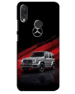 Чехол для Samsung Galaxy M10s с картинкой «Mercedes G-Class красный»