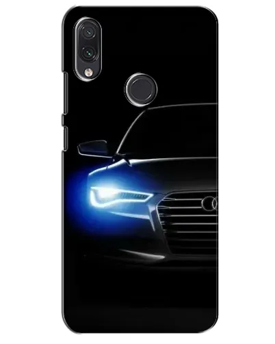 Чехол для Samsung Galaxy M10s с картинкой «Неоновый взгляд Audi»