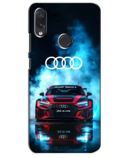 Чохол для Samsung Galaxy M10s з картинкою «Audi Sport — неон»