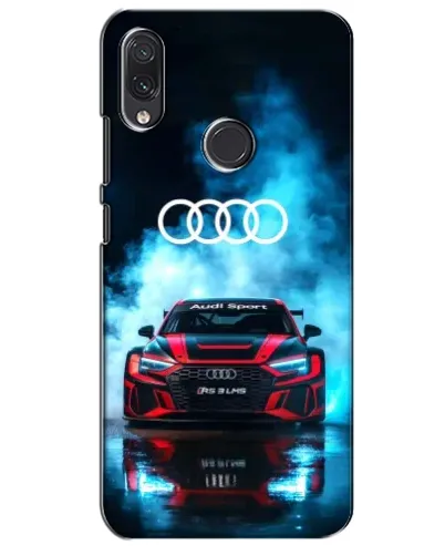 Чехол для Samsung Galaxy M10s с картинкой «Audi Sport — неон»