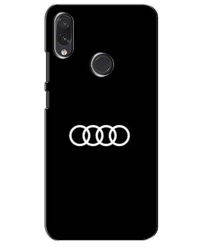 Чехол для Samsung Galaxy M10s с картинкой «Audi White Logo»
