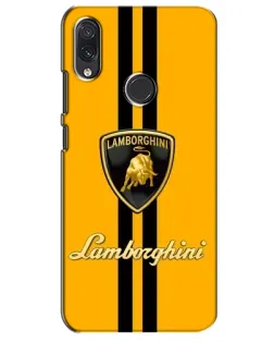 Чохол для Samsung Galaxy M10s з картинкою «Lamborghini Stripe жовтий»