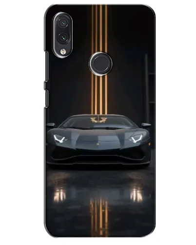 Чехол для Samsung Galaxy M10s с картинкой «Lamborghini золотые линии»
