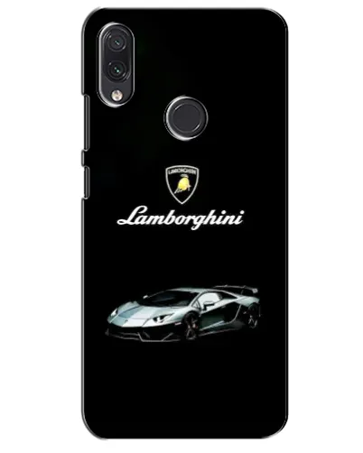 Чехол для Samsung Galaxy M10s с картинкой «Логотип Lamborghini классика»