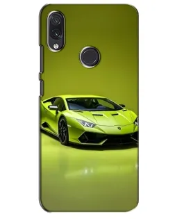 Чохол для Samsung Galaxy M10s з картинкою «Салатовий Lamborghini Huracan»