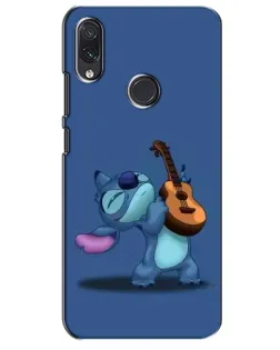 Чехол для Samsung Galaxy M10s с картинкой «Стич с укулеле»