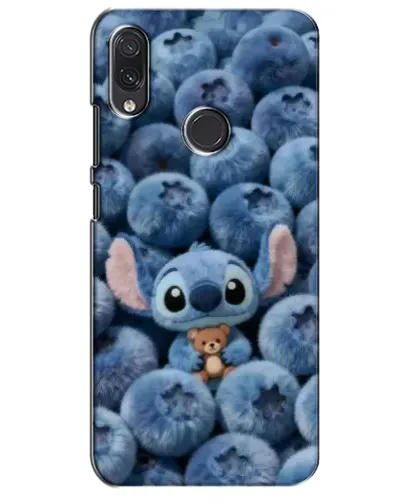 Чехол для Samsung Galaxy M10s с картинкой «Стич и голубика»