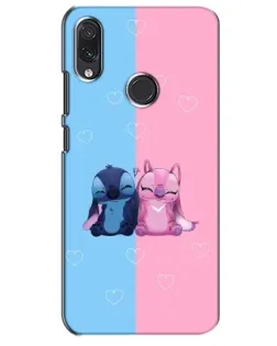 Чехол для Samsung Galaxy M10s с картинкой «Stitch и Angel Love»