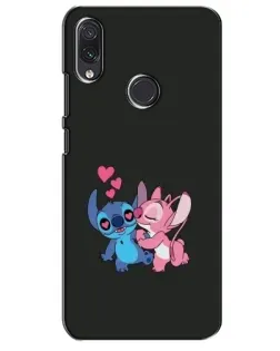 Чехол для Samsung Galaxy M10s с картинкой «Анжел целует Стича»