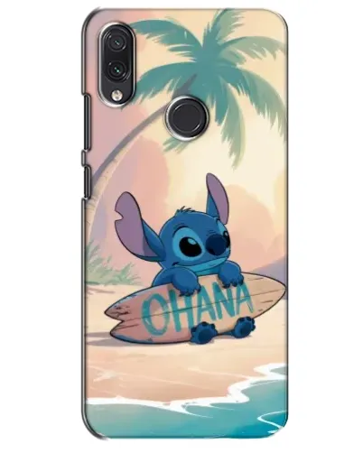 Чехол для Samsung Galaxy M10s с картинкой «Стич на серфе»