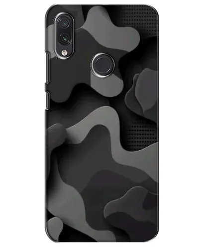Чехол для Samsung Galaxy M10s с картинкой «Темный абстрактный камуфляж»