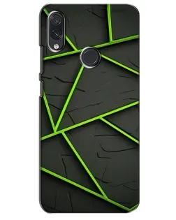 Чехол для Samsung Galaxy M10s с картинкой «Зеленые геометрические линии» Чехол для Samsung Galaxy M10s с картинкой «Зеленые геометрические линии»