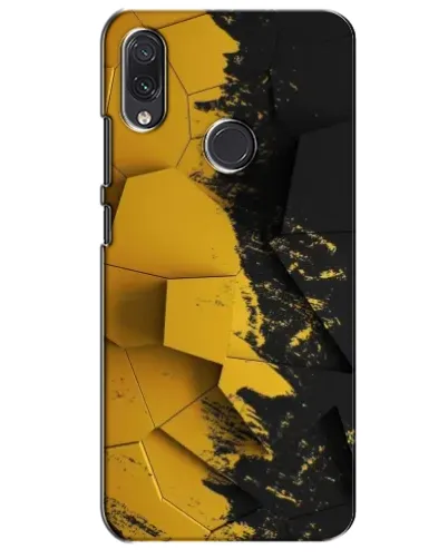 Чехол для Samsung Galaxy M10s с картинкой «Золотые осколки геометрии»