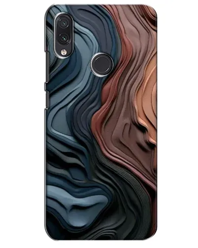 Чехол для Samsung Galaxy M10s с картинкой «Цветные волны каньона»