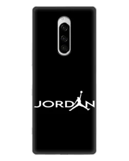 Чехол для Sony Xperia 1 с картинкой «Jordan White Logo» Чехол для Sony Xperia 1 с картинкой «Jordan White Logo»