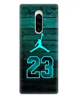 Чехол для Sony Xperia 1 с картинкой «Jordan Cyan 23» Чехол для Sony Xperia 1 с картинкой «Jordan Cyan 23»