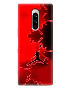 Чехол для Sony Xperia 1 с картинкой «Jordan Red Smoke» Чехол для Sony Xperia 1 с картинкой «Jordan Red Smoke»