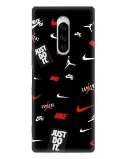 Чехол для Sony Xperia 1 с картинкой «Nike Mix Pattern» Чехол для Sony Xperia 1 с картинкой «Nike Mix Pattern»