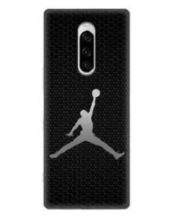 Чехол для Sony Xperia 1 с картинкой «Jordan Dark Carbon» Чехол для Sony Xperia 1 с картинкой «Jordan Dark Carbon»