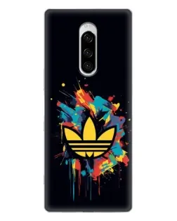 Чехол для Sony Xperia 1 с картинкой «Adidas Splash»
