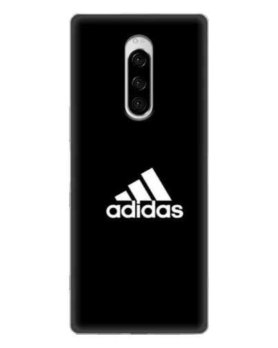 Чехол для Sony Xperia 1 с картинкой «Черная классика Adidas» Чехол для Sony Xperia 1 с картинкой «Черная классика Adidas»