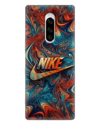 Чехол для Sony Xperia 1 с картинкой «Nike в абстракции» Чехол для Sony Xperia 1 с картинкой «Nike в абстракции»