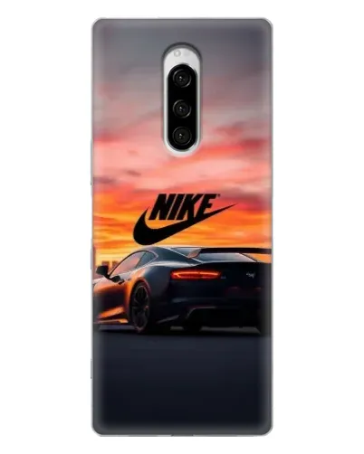 Чехол для Sony Xperia 1 с картинкой «Nike и суперкар» Чехол для Sony Xperia 1 с картинкой «Nike и суперкар»