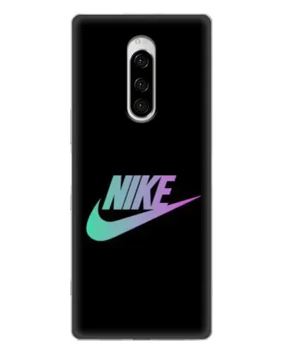 Чехол для Sony Xperia 1 с картинкой «Nike — городская ночь» Чехол для Sony Xperia 1 с картинкой «Nike — городская ночь»