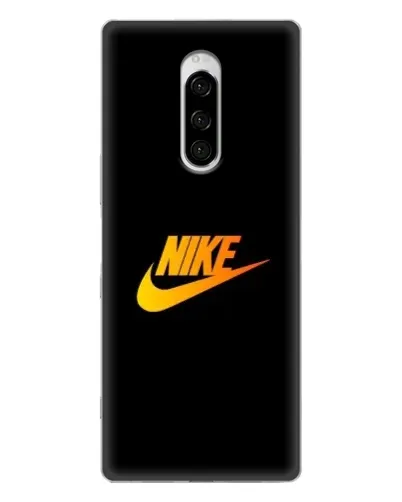 Чехол для Sony Xperia 1 с картинкой «Золотой логотип Nike» Чехол для Sony Xperia 1 с картинкой «Золотой логотип Nike»