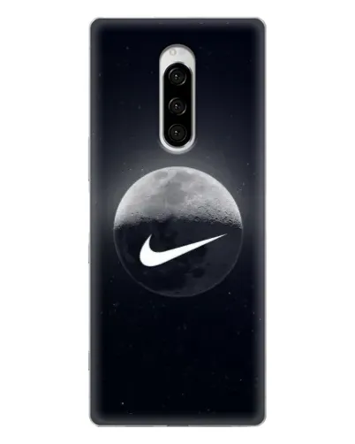 Чехол для Sony Xperia 1 с картинкой «Nike в стиле граффити» Чехол для Sony Xperia 1 с картинкой «Nike в стиле граффити»