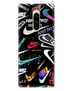 Чехол для Sony Xperia 1 с картинкой «Nike — роскошь»