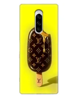 Чехол для Sony Xperia 1 с картинкой «Мороженое от LV»