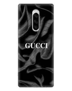Чехол для Sony Xperia 1 с картинкой «Gucci — шелковые волны» Чехол для Sony Xperia 1 с картинкой «Gucci — шелковые волны»