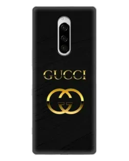 Чохол для Sony Xperia 1 з картинкою «Золотий логотип Gucci» Чохол для Sony Xperia 1 з картинкою «Золотий логотип Gucci»