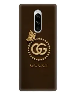 Чохол для Sony Xperia 1 з картинкою «Gucci — золотий метелик» Чохол для Sony Xperia 1 з картинкою «Gucci — золотий метелик»