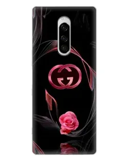 Чохол для Sony Xperia 1 з картинкою «Gucci — неонова троянда» Чохол для Sony Xperia 1 з картинкою «Gucci — неонова троянда»