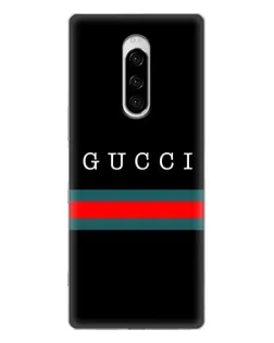 Чохол для Sony Xperia 1 з картинкою «Gucci — червоний пояс» Чохол для Sony Xperia 1 з картинкою «Gucci — червоний пояс»