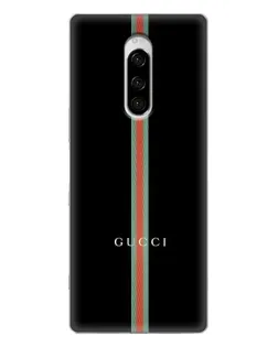 Чохол для Sony Xperia 1 з картинкою «Gucci — строга лінія» Чохол для Sony Xperia 1 з картинкою «Gucci — строга лінія»