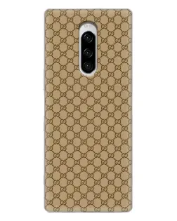 Чохол для Sony Xperia 1 з картинкою «Gucci — класичний беж» Чохол для Sony Xperia 1 з картинкою «Gucci — класичний беж»