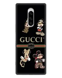 Чохол для Sony Xperia 1 з картинкою «Gucci — герої Disney та монограма» Чохол для Sony Xperia 1 з картинкою «Gucci — герої Disney та монограма»