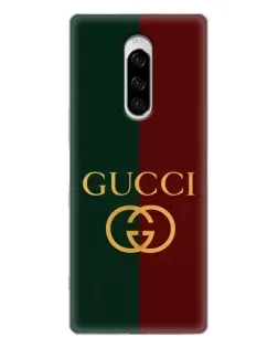 Чохол для Sony Xperia 1 з картинкою «Gucci — темно-зелений градієнт» Чохол для Sony Xperia 1 з картинкою «Gucci — темно-зелений градієнт»