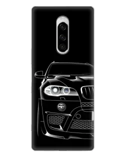 Чохол для Sony Xperia 1 з картинкою «Темний силует BMW» Чохол для Sony Xperia 1 з картинкою «Темний силует BMW»