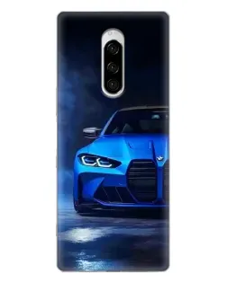 Чохол для Sony Xperia 1 з картинкою «Блакитна BMW M4» Чохол для Sony Xperia 1 з картинкою «Блакитна BMW M4»