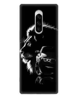 Чохол для Sony Xperia 1 з картинкою «BMW та лев» Чохол для Sony Xperia 1 з картинкою «BMW та лев»