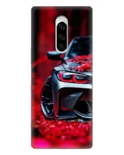 Чохол для Sony Xperia 1 з картинкою «Спортивна BMW та квіти» Чохол для Sony Xperia 1 з картинкою «Спортивна BMW та квіти»